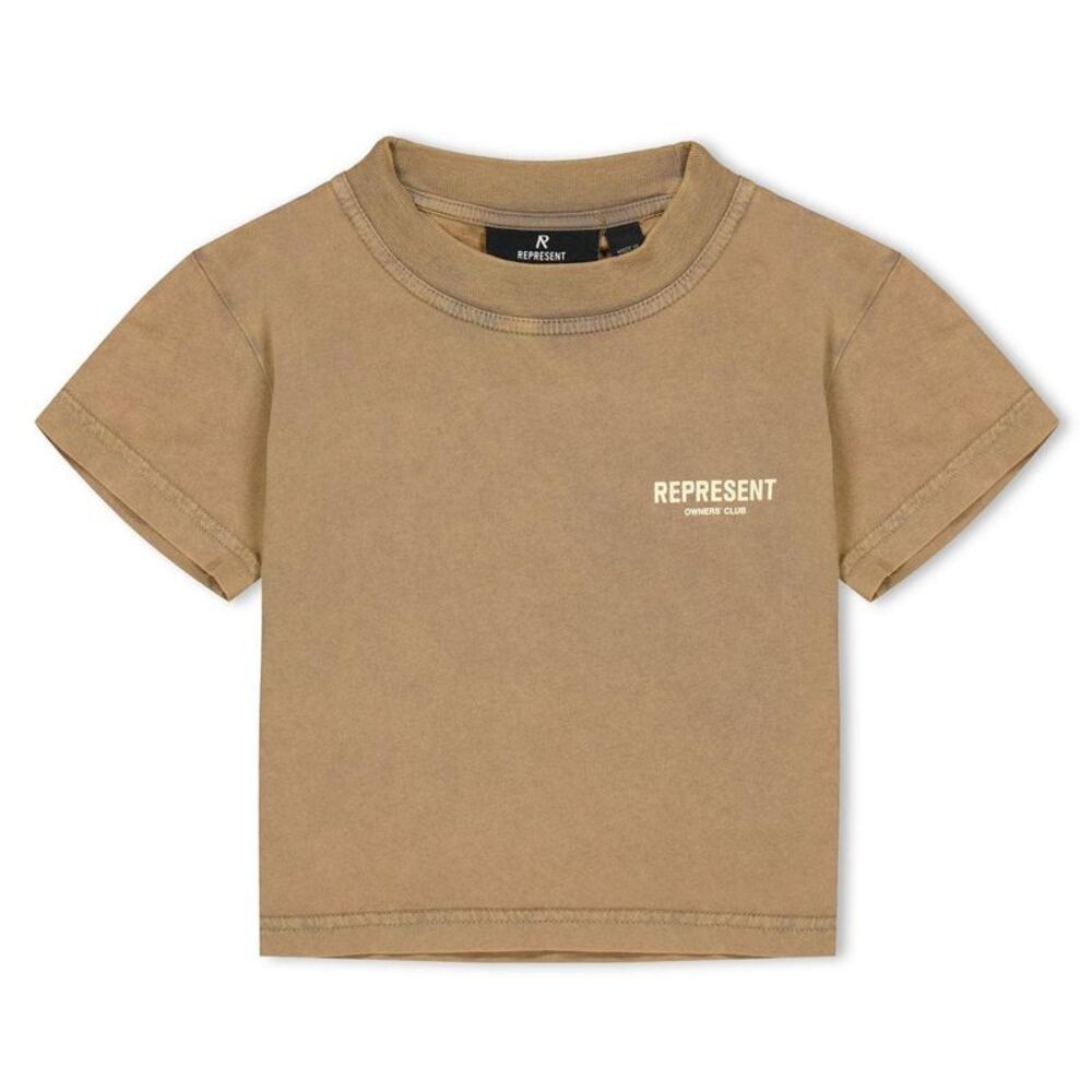 Represent Childrens/Kids Owners Club T-Shirt / Almond